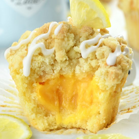 Lemon Curd Muffins