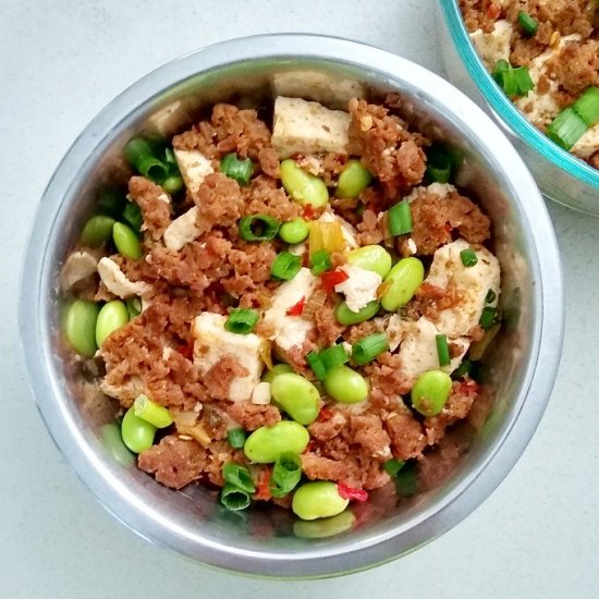 Meatless Vegetarian Mapo Tofu