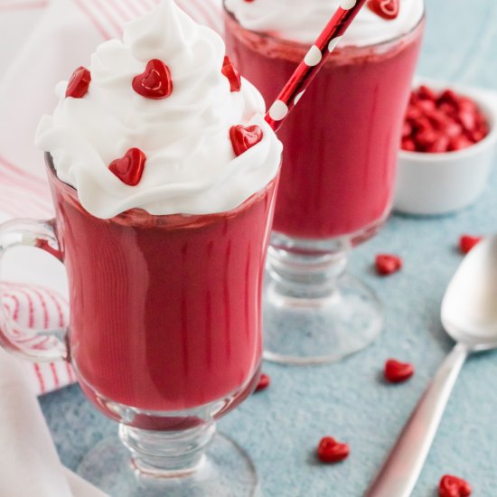 Red Velvet Hot Chocolate