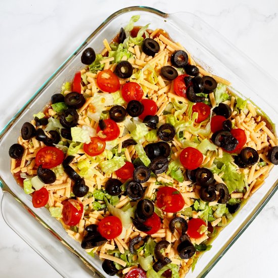 Vegan 7 Layer Mexican Dip