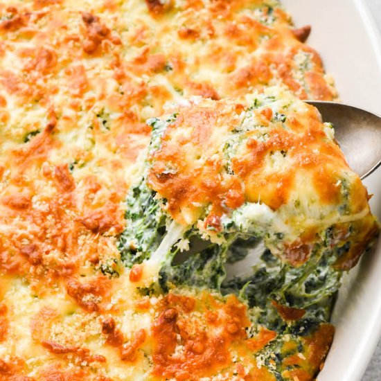 Spinach Gratin