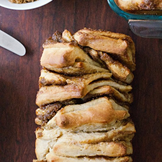 Cinnamon pull-apart bread