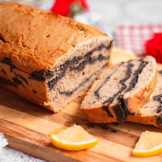 Poppyseed banana bread – glutenfree