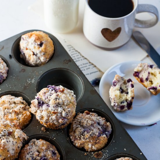 Gluten Free Blueberry Muffins