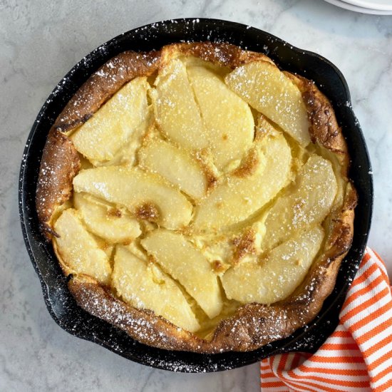 Pear Dutch Baby