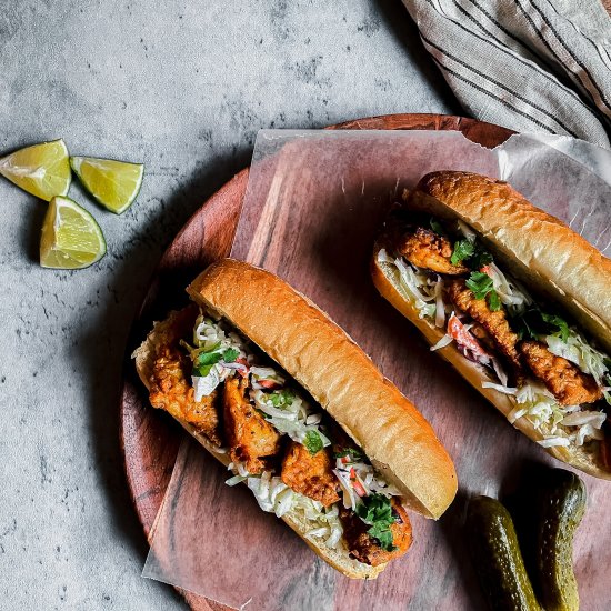 Lahori Fried Fish Sandwich