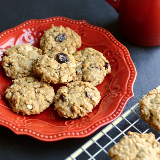 Cranberry Anzac biscuit Cookies