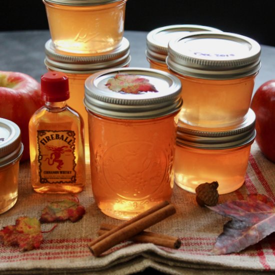 Fireball Cinnamon Apple Jelly