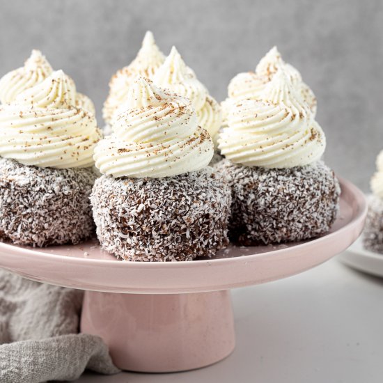 Lamington Cupcakes