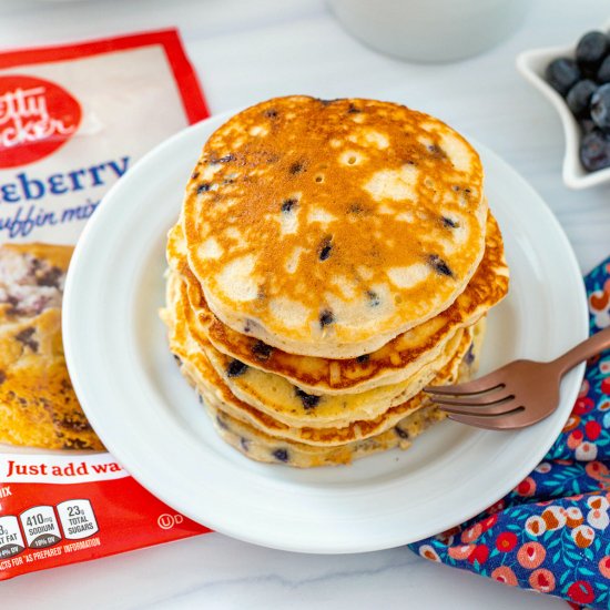 Muffin Mix Pancakes