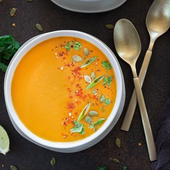 Thai Butternut Squash Soup