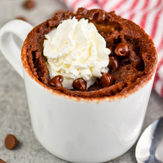 Chocolate Chip Mug Cake