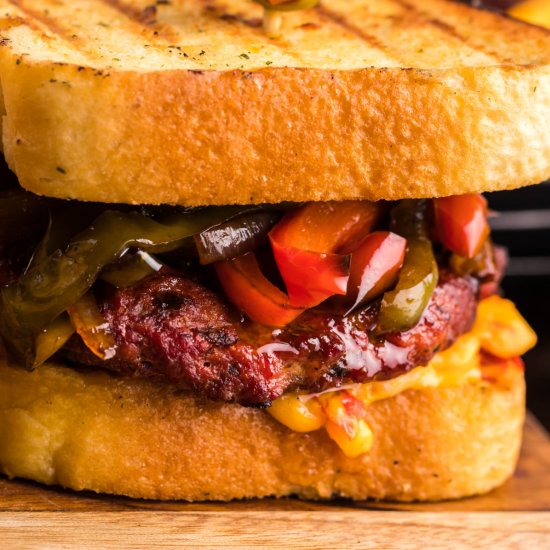 Grilled Pimento Patty Melt