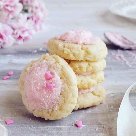 Thumbprint Cookies with Icing