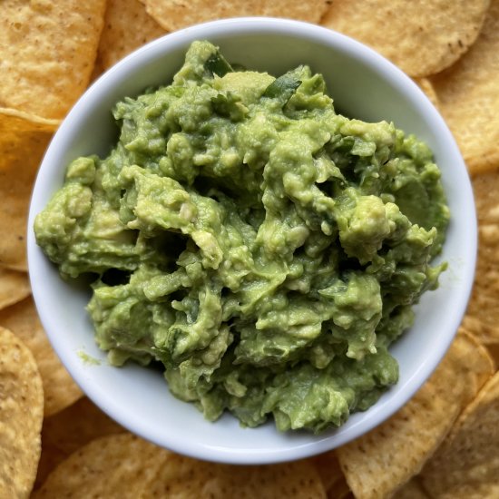 Fresh Guacamole with Jalapeño