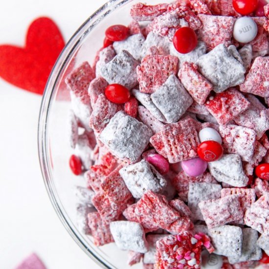 Valentine’s Day Puppy Chow