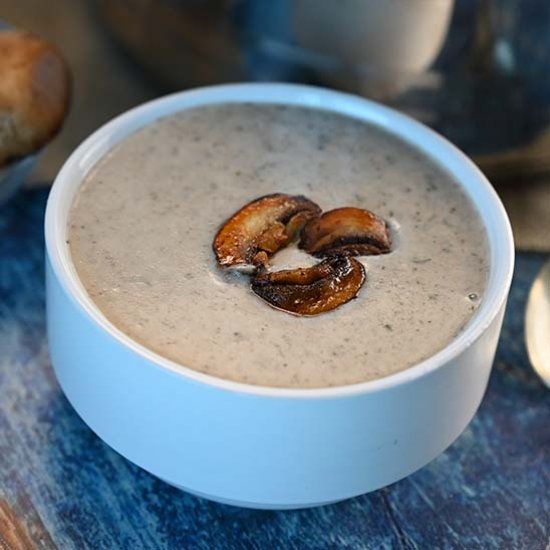 Keto Creamy Mushroom Soup