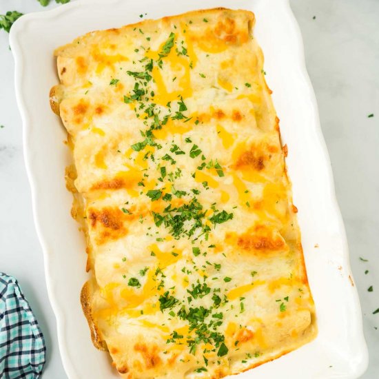 Easy Chicken Enchiladas