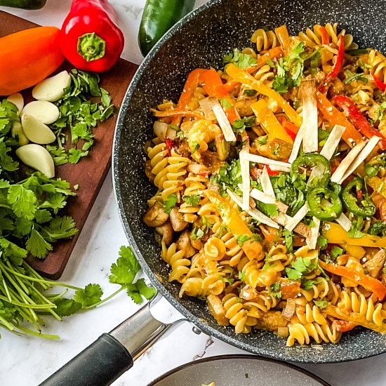 Honey Chipotle Chicken Pasta