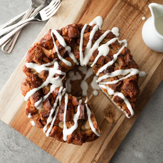 Cinnamon Crunch Bagel Bake