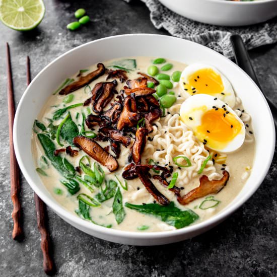 Green Curry Ramen Noodle Bowls