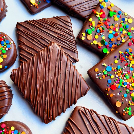 Chocolate Covered Graham Crackers