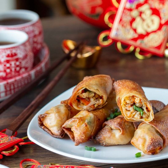 Air Fryer Spring Rolls