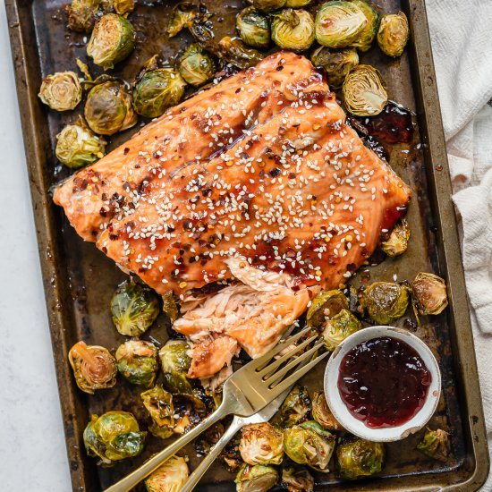 Jelly Glazed Salmon