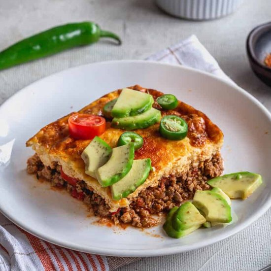 Keto Taco Casserole