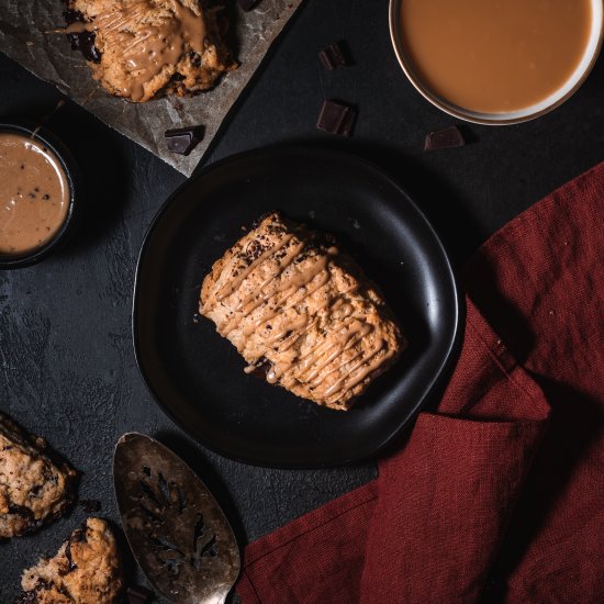 Chocolate Chip Espresso Scones