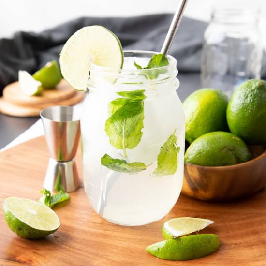 Virgin Mojito Mocktail