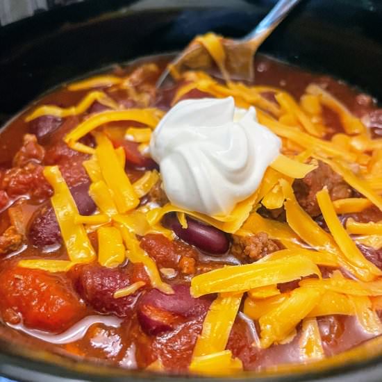 Simple, Comforting Chili