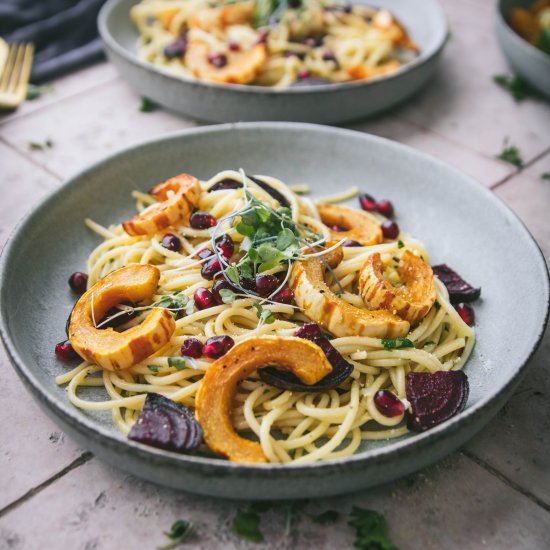 Spaghetti with 12 Cloves of Garlic