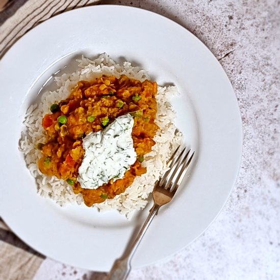 Vegetable Dhal Curry