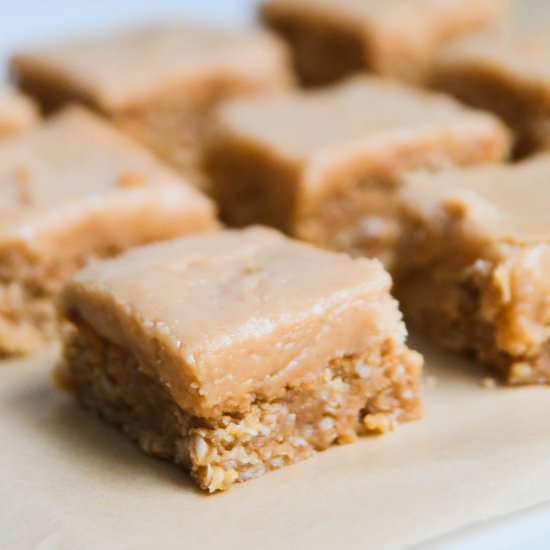 Double Peanut Butter Oatmeal Bars