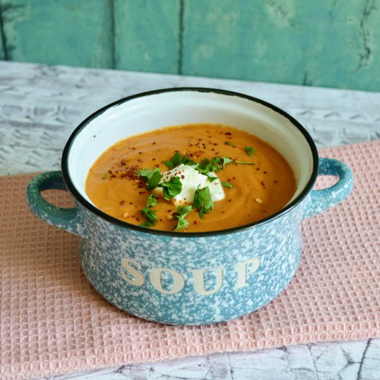 Masala Sweet Potato Soup