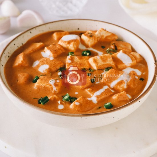 Restaurant style Shahi Paneer