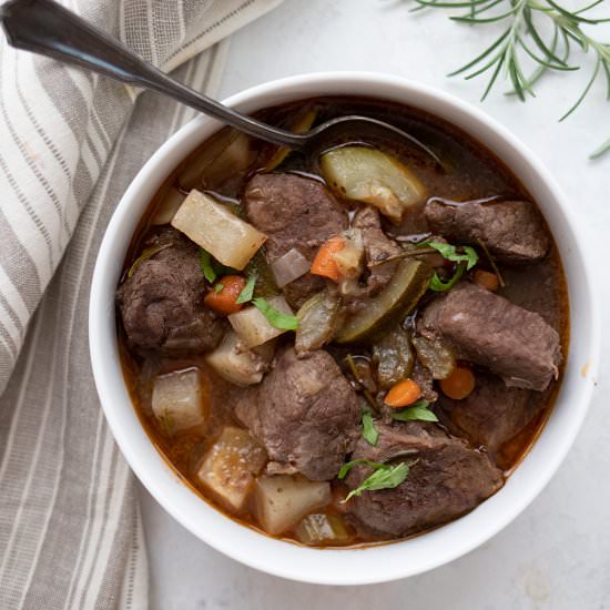 Classic Keto Beef Stew