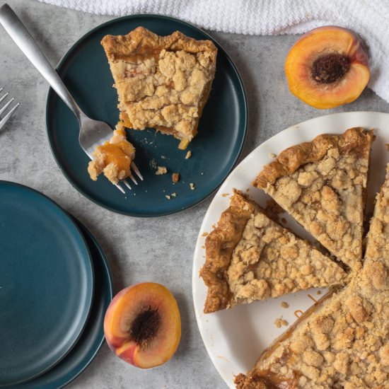 Peach Mango Pie