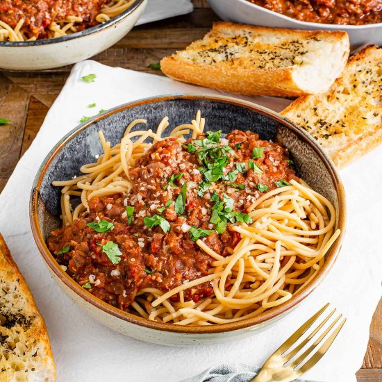 Red Lentil “Ragu”