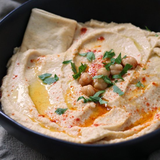 Absolute BEST Hummus NO Tahini!