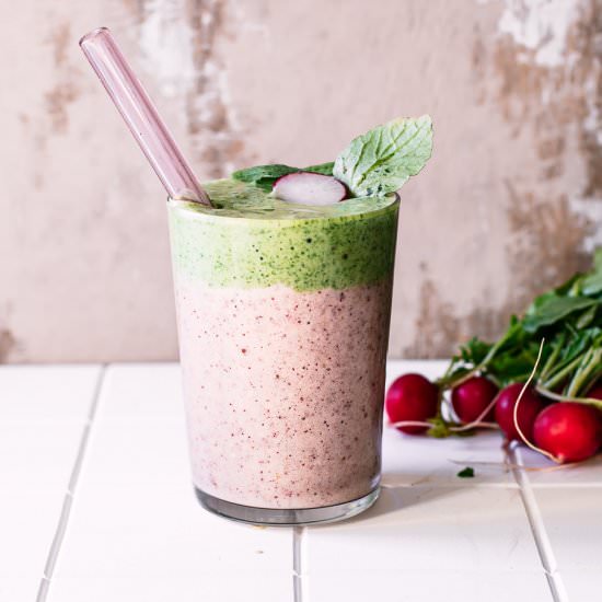 Radish Greens Smoothie