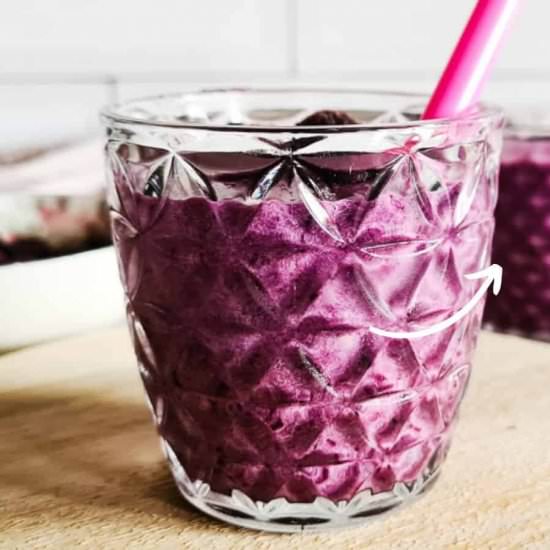 Keto Blueberry Chia Smoothie