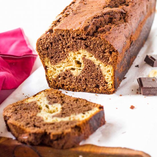 Peanut Butter Cheesecake Loaf Cake