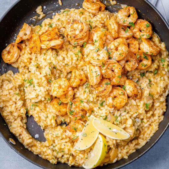 GARLIC SHRIMP RISOTTO RECIPE