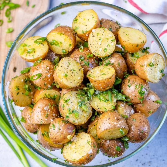 GARLIC HERBED RED POTATOES