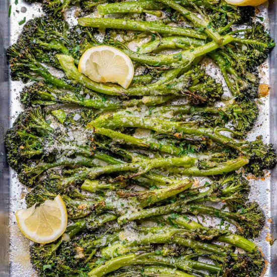 GARLIC ROASTED BROCCOLINI