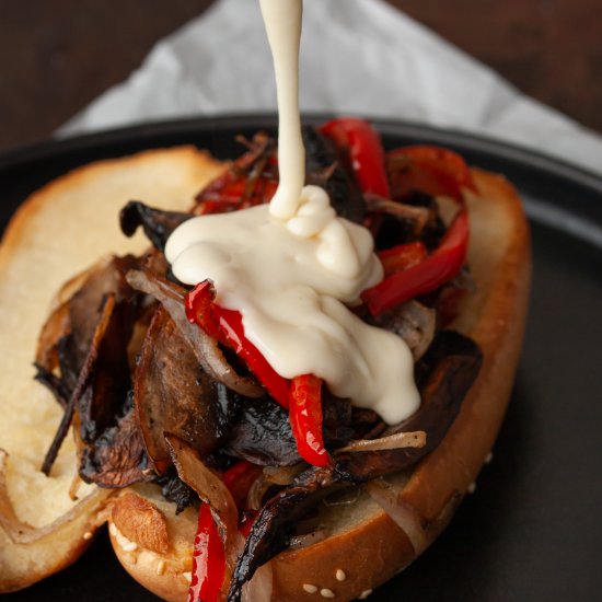 Vegetarian Philly Cheesesteak