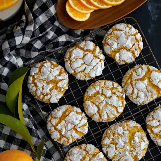 Powdered Sugar Lemon Cookies