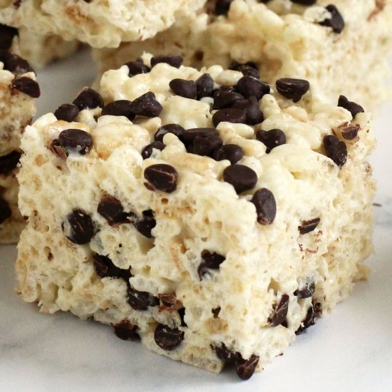 Chocolate Chip Rice Krispie Treats